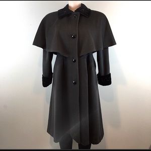 Charles Klein Dark grey elegant coat